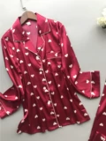 Сексуальная пижама, тонкий комплект, 2019, длинный рукав