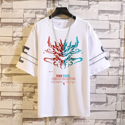 taobao agent Tomorrow's Ark Around the Nian Longmen Amiya T -shirt Two -dimensional Anime Summer Bottom Shirt Short -sleeved clothes