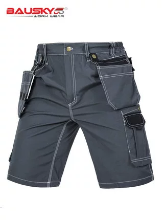 Профессиональные брюки Baoshi's Professional Worker, мультипокеты, полиэфирные специалисты по ремонту одежды для ремонта одежды Многофункциональная анти -пантинские износостойкость