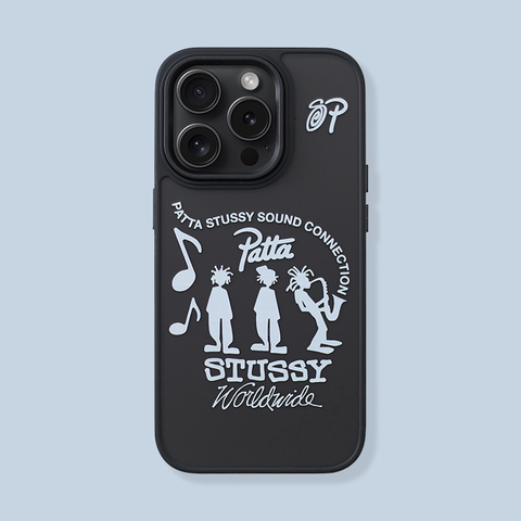 Stussy Patta MagSafe Matte 15, 14, 13, 12, 11 iPhone Case
