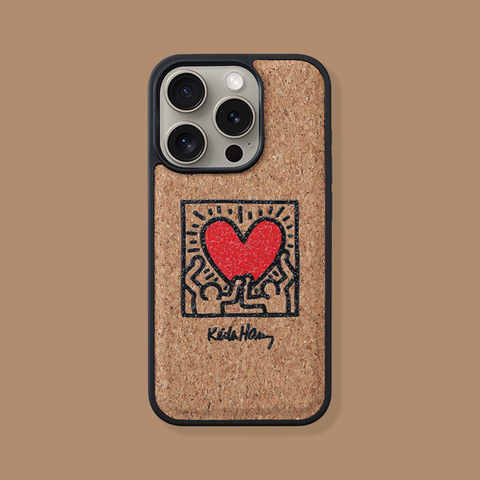 Human Made Hearts Soft Wood Matte Anti Slip Niche MagSafe Pro/Max, 15, 14, 13, 12 iPhone Case