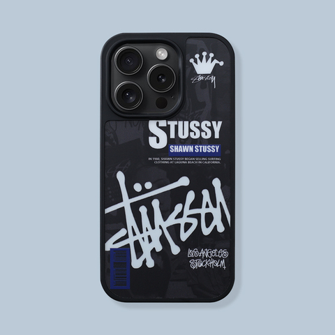 Stussy Matte Personalized 15, 14, 13, 12, 11 iPhone Case