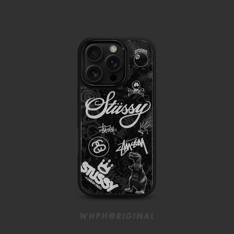 STUSSY Plus/Pro/Max – 16, 15, 14, 13, 12 iPhone Case