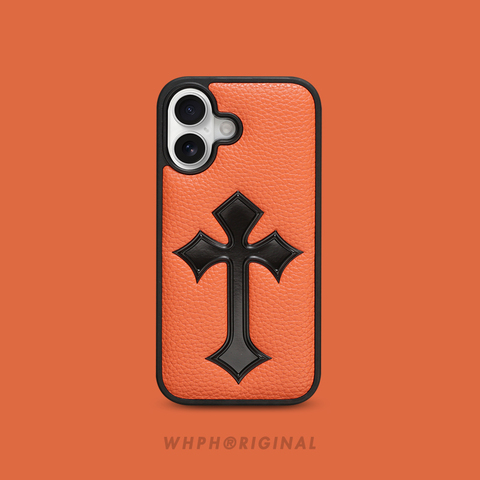 Cross Stitched Chrome Hearts Plus/Pro/Max – 16, 15, 14, 13, 12 iPhone Case