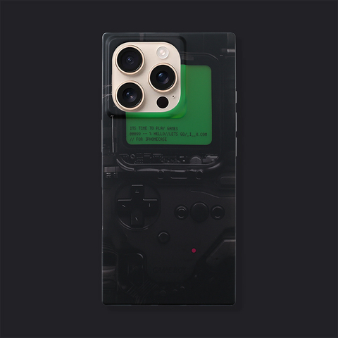 Gaming Game Controller Illustration New Square Matte Niche Plus/Pro/Max – 16, 15, 14, 13, 12 iPhone Case