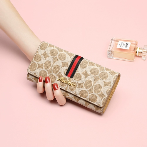 Длинный бумажник, вместительный и большой универсальный кошелек, маленькая сумка клатч, сумка через плечо, коллекция 2023