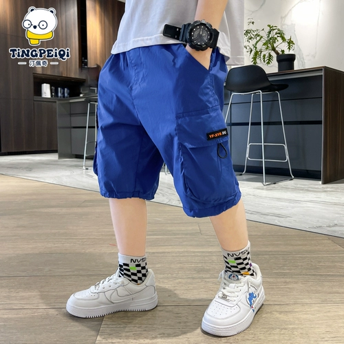 Шорты для мальчиков, детские штаны для отдыха, коллекция 2022, подходит для подростков