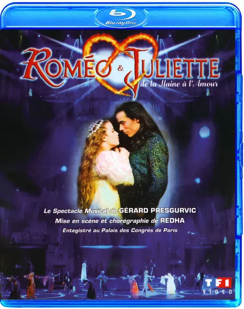 法国流行音乐剧罗密欧与朱丽叶Romeo And Juliet DVD 中文字幕- Taobao