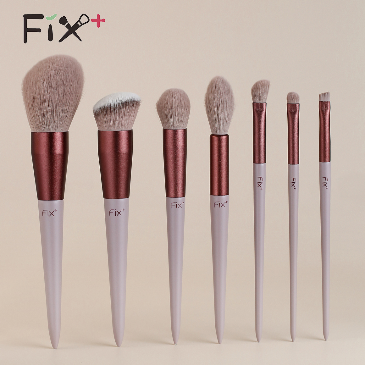 fix+菲丝加芬春日和美妆工具速干化妆刷套装散粉刷腮红眼鼻软刷