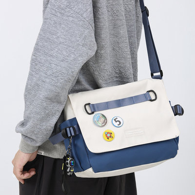 taobao agent Tide, shoulder bag, Japanese trend one-shoulder bag