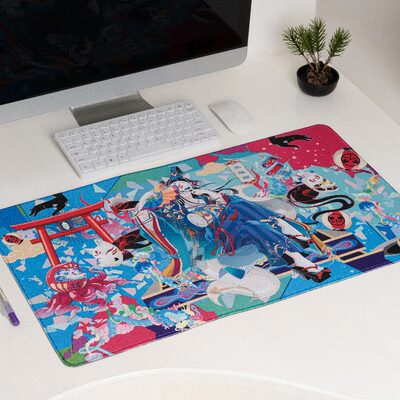 taobao agent Yinyang Division Onmyoji X Mitsume-Yuzao Qianqian Computer Table Cushion Mouse Pad Yys Eye Games Peripherals