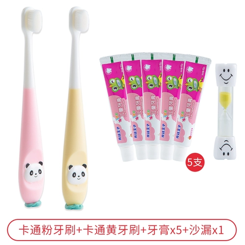 Детская зубная щетка, зубная паста для младенца, детский комплект, 1-6-10 лет