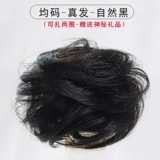 Парик, заколка для волос, хвостик изготовленный из настоящих волос, аксессуар для волос