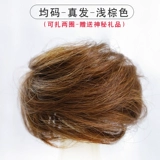 Парик, заколка для волос, хвостик изготовленный из настоящих волос, аксессуар для волос