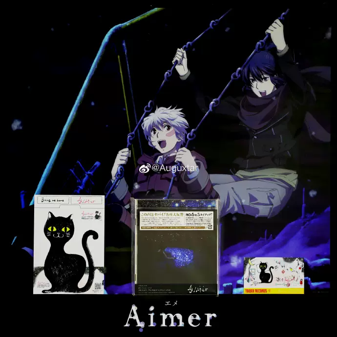 Aimer 茜さす Everlasting Snow 夏目友人帐fc签名贺卡现货 Taobao