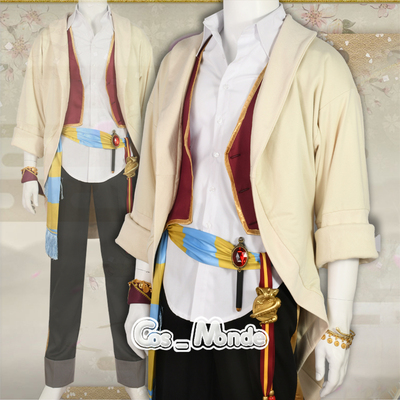taobao agent Cosmonde distorted Wonderland Kalim Cos Aladdin uniform school uniform COSPLAY clothing set