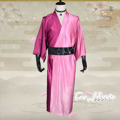taobao agent Cosmonde swordsmanship village Yunjiang light COS clothing lightweather bathrobe kimono cosplay set
