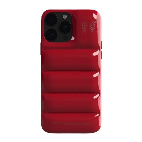 Luxury Puffy Quilted Down Jacket iPhone Case