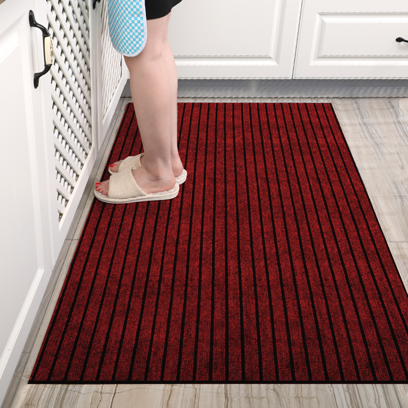 Buy Kitchen floor mat anti-slip anti-oil home dirty foot mat long strip ...