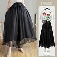 Белый милый комплект, юбка, дизайнерское платье, короткий рукав, изысканный стиль