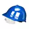 Kính bảo hộ và mũ bảo hộ công trường trưởng xưởng kỹ thuật xây dựng chống bụi bắn tung tóe in mũ bảo hiểm 