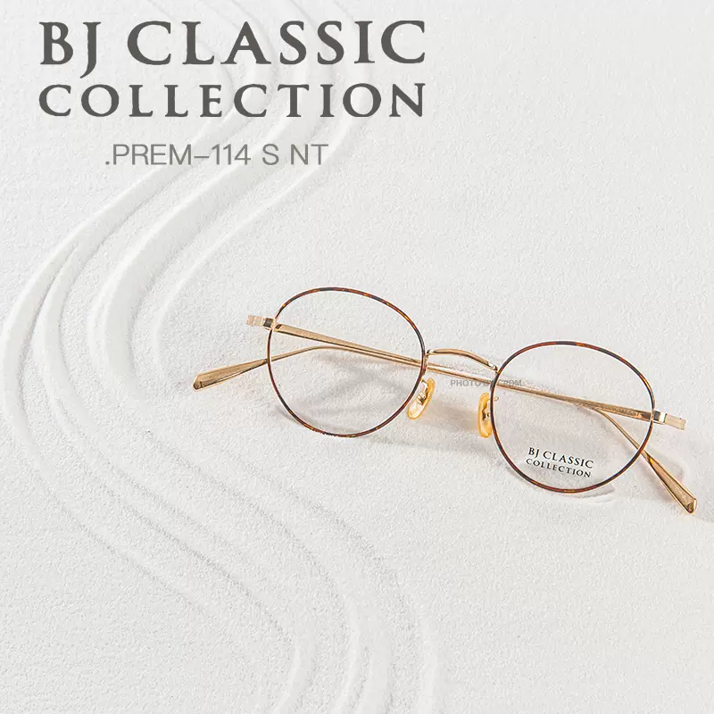 BJ CLASSIC眼镜PREM-118NT日本手造全框板材镜架｜黑金眼镜店-Taobao