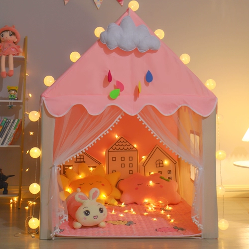 Палатка в помещении для принцессы, домик для мальчиков, игрушка, замок
