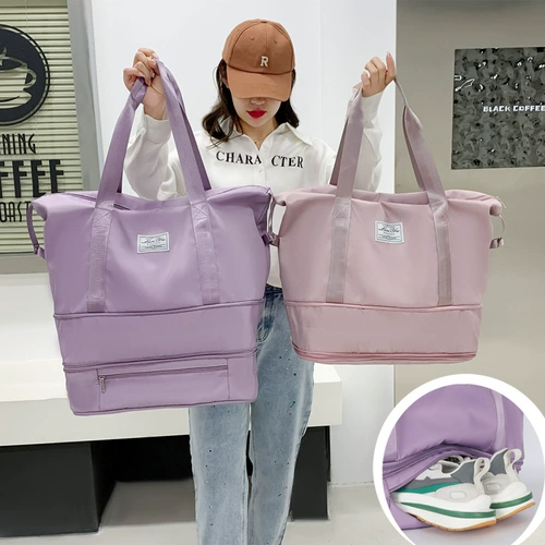 Сумка для путешествий, портативная багажная сумка-органайзер, одежда для йоги, спортивная сумка