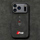 Motorsport Audi BMW M3 – iPhone 17 Phone Cases Covers ALCANTARA Suede Microfiber