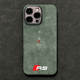 Alcantara Phone Cases Covers Suede Microfiber Anti Fingerprint Business MPerformance AMG Audi Motorsport High End Premium iPhone 15, iPhone 15 Plus, iPhone 15 Pro, iPhone 15 Pro Max