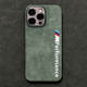 Alcantara Phone Cases Covers Suede Microfiber Anti Fingerprint Business MPerformance AMG Audi Motorsport High End Premium iPhone 15, iPhone 15 Plus, iPhone 15 Pro, iPhone 15 Pro Max