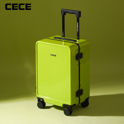 CECE新款网红ins铝框行李箱20寸登机箱女24寸拉杆箱男旅行密码箱