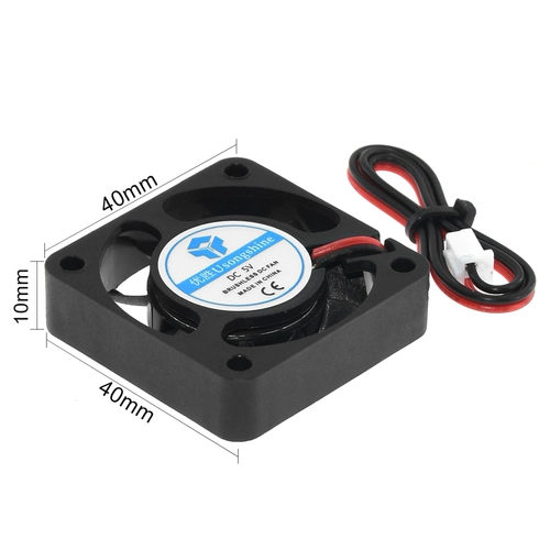 3D -принтеры Makerbot Accessories Extreder Small Cooling Fean 5V 12 В 24 В 4010 вентилятор