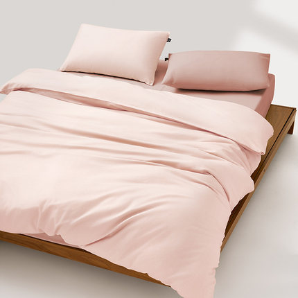 一默100纯棉全棉磨毛四件套被套床单四件套四季床单被套床品床上