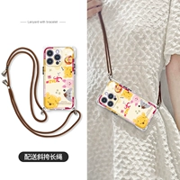 [Зонд Vivi Bear] Четыре угловых отверстия для шнурка★С длинным ремнем через плечо