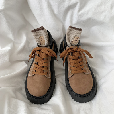 taobao agent Demi-season Japanese footwear platform English style, 2023, trend of season, British style
