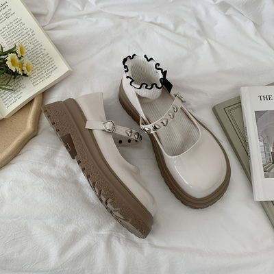 taobao agent White footwear, summer high suitable with a skirt platform, 2022