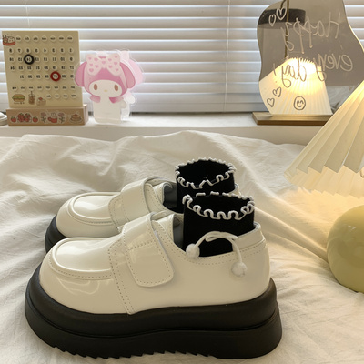taobao agent Demi-season Japanese footwear English style platform, British style, 2022 collection