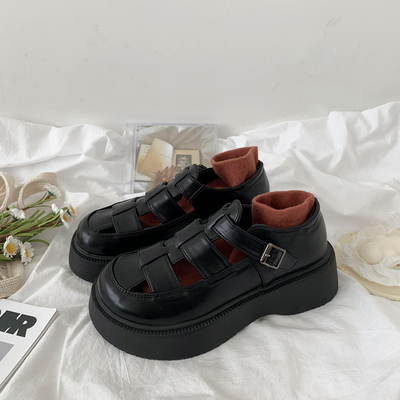taobao agent Sexy summer footwear platform English style, 2022 collection, British style