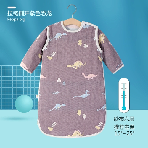 Марлевый летний тонкий хлопковый универсальный спальный мешок для новорожденных на четыре сезона