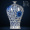Большой рисунок от руки синий и цветочный лед трещина бутылка с сливой Отправка фундамента оригинал гарантия + коллекция сертификат + куриный цилиндр чашка