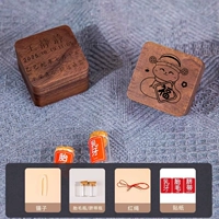 【Большой стиль гравировки】 Guiguai Snake-Walnut-2 Бутылки