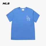 MLB Белая спортивная летняя футболка подходит для мужчин и женщин для влюбленных для отдыха, короткий рукав, оверсайз