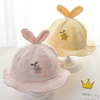 Детская осенняя тонкая летняя милая шапка для новорожденных для раннего возраста для девочек на солнечной энергии