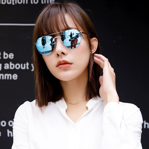 Модные металлические солнцезащитные очки на солнечной энергии, коллекция 2021, в корейском стиле, защита от ультрафиолета