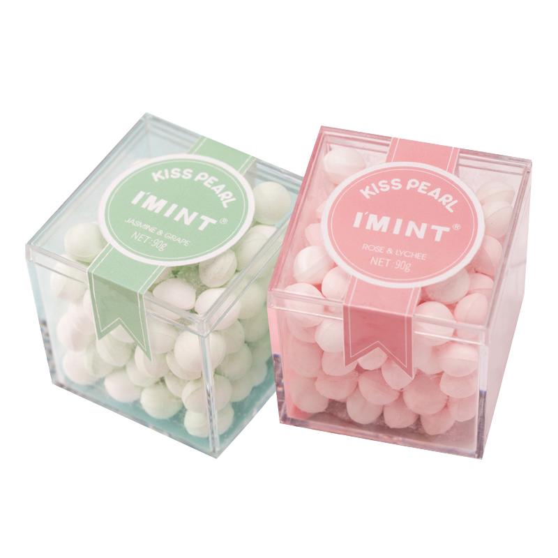 imint香体糖女约会吐息持久接吻糖网红少女润喉无糖薄荷口香糖q
