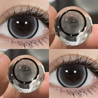 (Дисплей глаз) Молоковое сокровище Жемчужное серое 14,5 мм серая вода светлый свет большой диаметр ❤