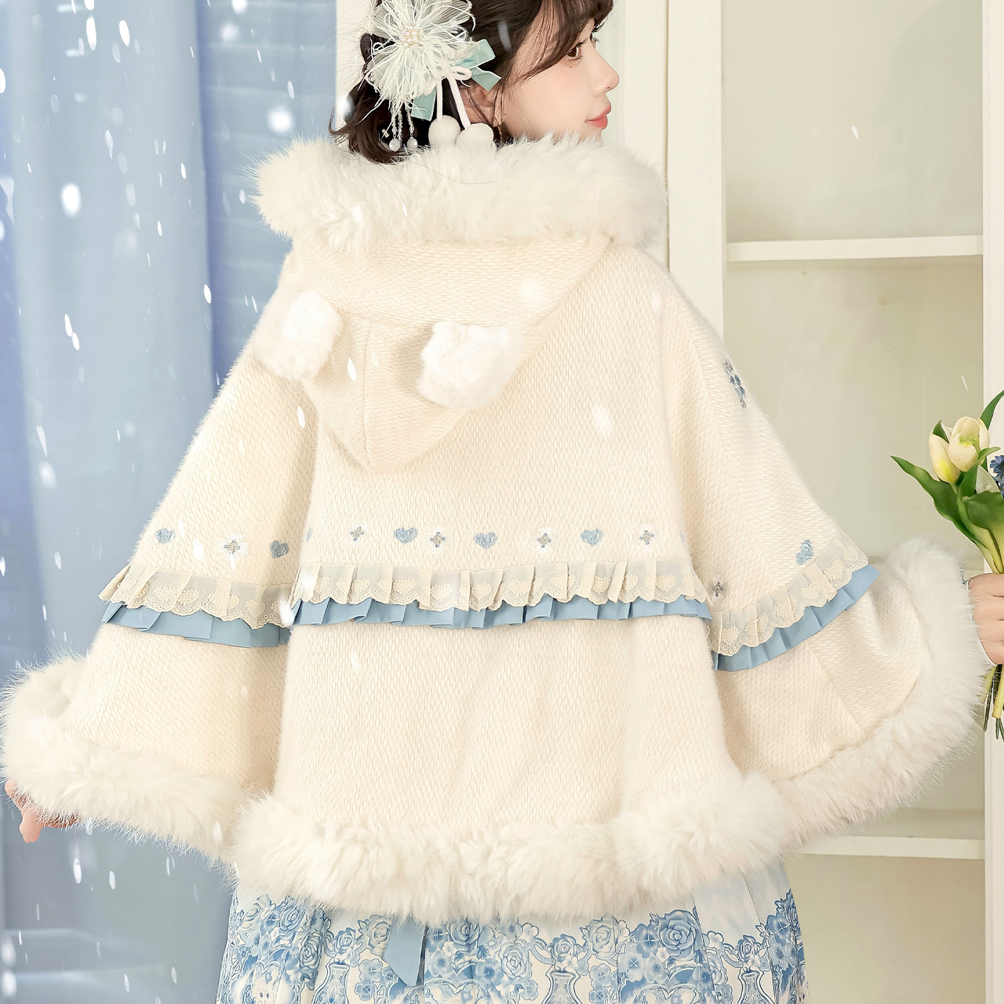 刺繍漢服 中華服 チャイナ服 撮影 演奏会 花火会 パーティー