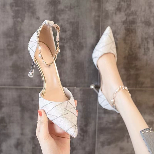 Универсальные сексуальные сандалии, обувь на высоком каблуке, коллекция 2023