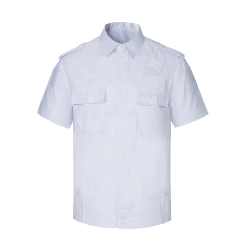 Летняя одежда для работы, униформа, белый летний комплект, короткий рукав